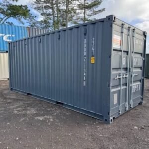 20 foot Charcoal One Trip Shipping Container
